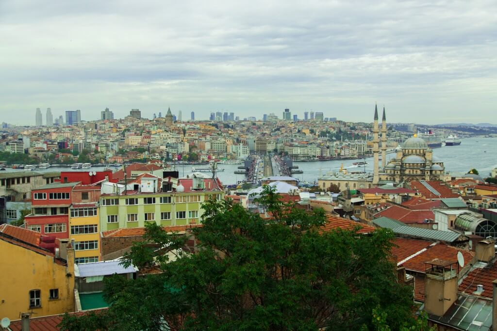 Überlebenstipps für Istanbul - Aussicht Dach