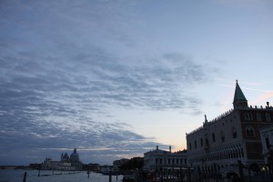 Sonnenuntergang über Venedig
