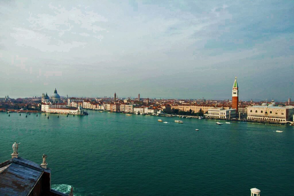 Blick auf Venedig