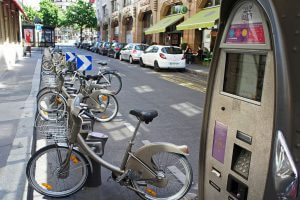 Paris - Velib - Fahrräder umsonst