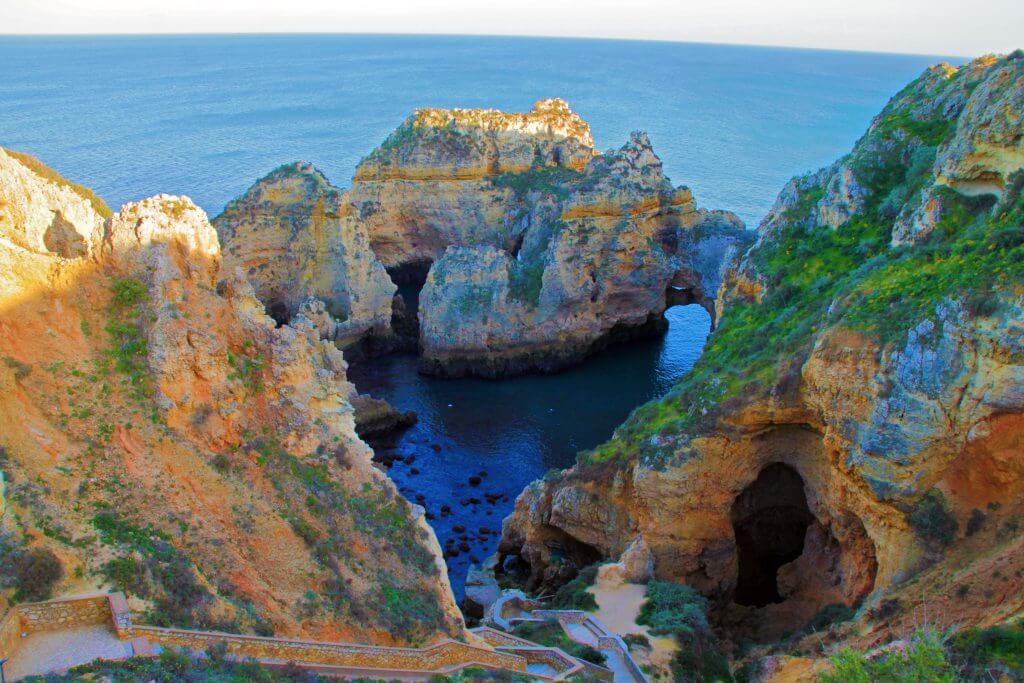 Algarve mit der Ponta da Piedade 