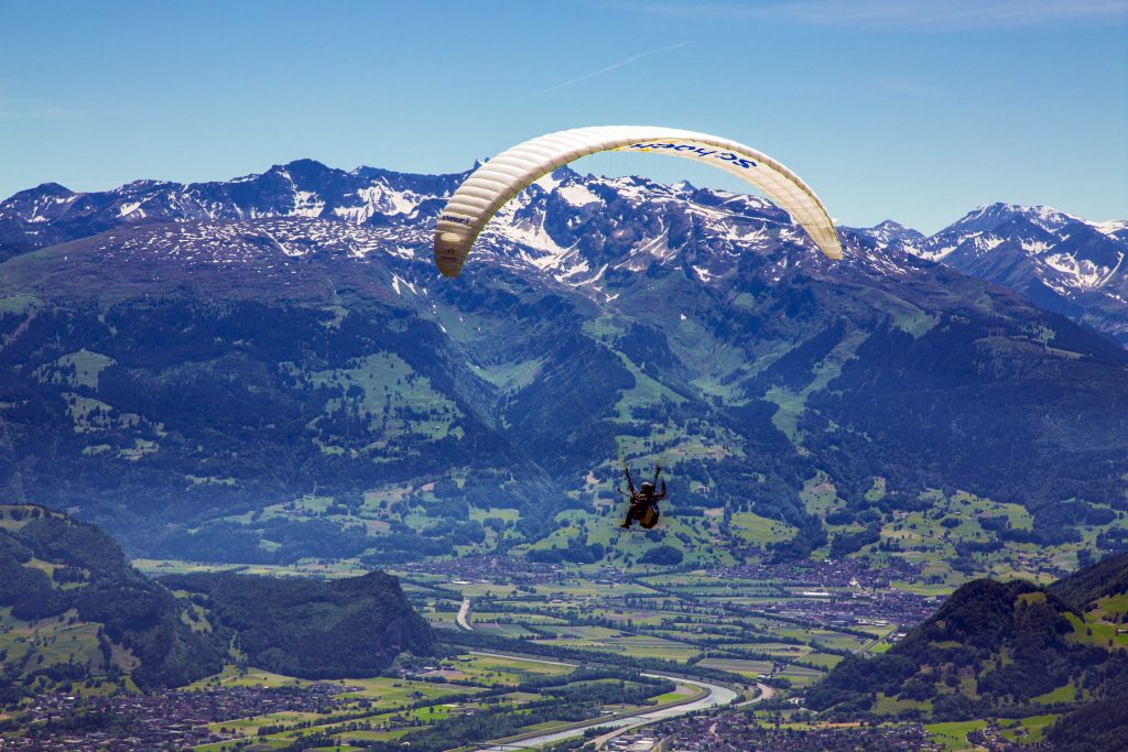 Liechtenstein - Paraglide