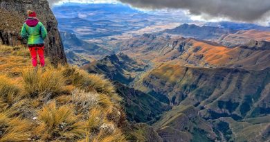 Drakensberge: Sentinel Hike, Amphitheater und Tugela Falls Drakensberge: Sentinel Hike, Amphitheater und Tugela Falls