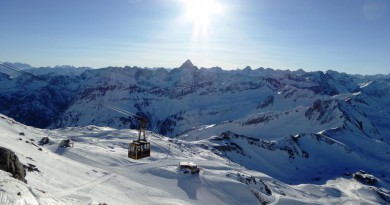 Skigebiet Nebelhorn im Allgäu