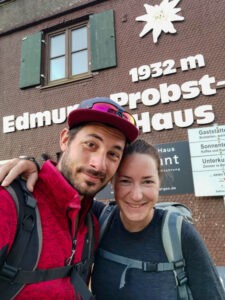 Steinbocktour Edmund Probst Haus