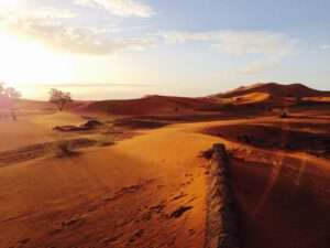 Dünen Wüste merzouga erg chebbi Marokko Highlights